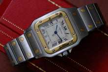Afbeelding in Gallery-weergave laden, Cartier Santos Galbee 187901 + Box