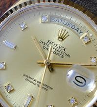 Afbeelding in Gallery-weergave laden, Rolex Day-Date 18038 ''Diamond Dial'' 1979