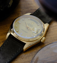 Afbeelding in Gallery-weergave laden, Rolex Day-Date 18038 ''Diamond Dial'' 1979