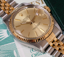 Afbeelding in Gallery-weergave laden, Rolex Datejust 16013 (Box + Papers) 1985