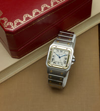 Afbeelding in Gallery-weergave laden, Cartier Santos Galbee 187901 + Box (90's)
