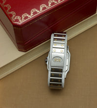 Afbeelding in Gallery-weergave laden, Cartier Santos Galbee 187901 + Box (90's)
