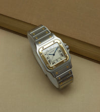 Afbeelding in Gallery-weergave laden, Cartier Santos Galbee 187901 + Box (90's)