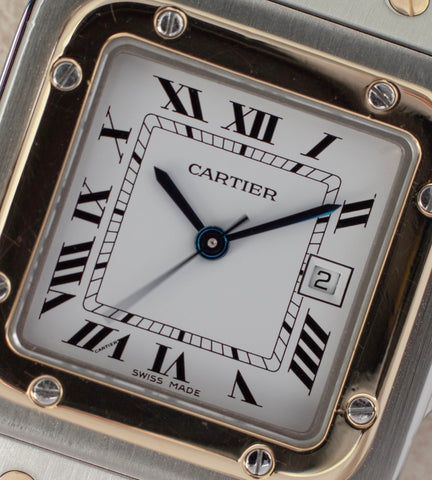 Cartier Santos Carree 2961 + 2025 Cartier Service & Pouch