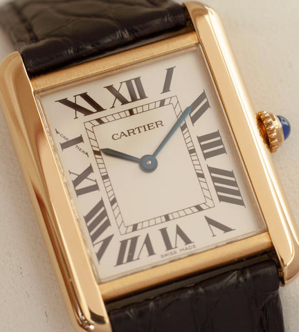 Cartier Tank Solo 'Small' 2743 + Box & Papers (2014)