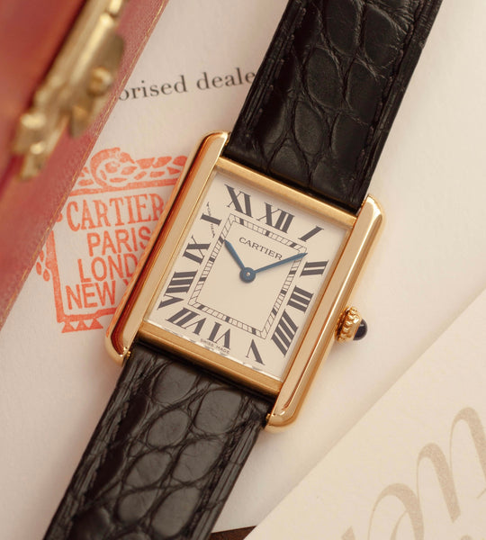 Cartier Tank Solo 'Small' 2743 + Box & Papers (2014)