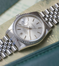 Afbeelding in Gallery-weergave laden, Rolex Datejust 16220 &#39;Silver&#39; 1989 (B+P) &#39;Like new/NOS&#39;
