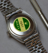 Load image into Gallery viewer, Rolex Datejust 1601 (Wide-Boy / No-Lume) 1970
