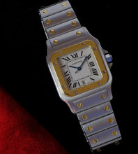 Load image into Gallery viewer, Cartier Santos Galbee 1566 + Pouch
