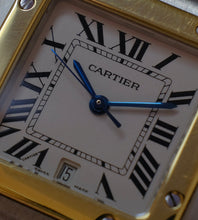 Afbeelding in Gallery-weergave laden, Cartier Santos Galbee 1566 + Pouch
