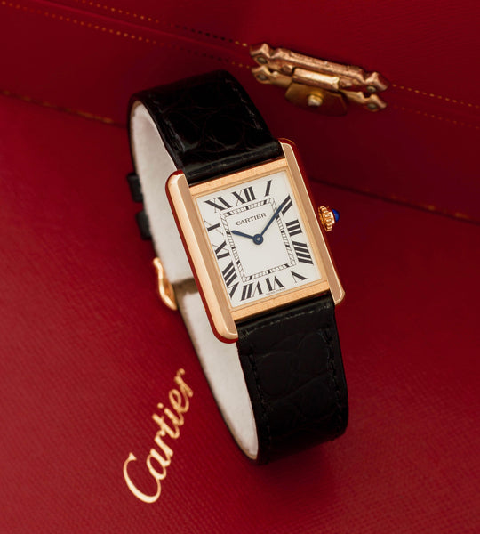 Cartier Tank Solo 'Small' 3168 / Box & Papers (2019)