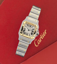 Afbeelding in Gallery-weergave laden, Cartier Santos Galbée 1567 Ladies / Papers + First Owner Invoice / Wempe Service History (2014)
