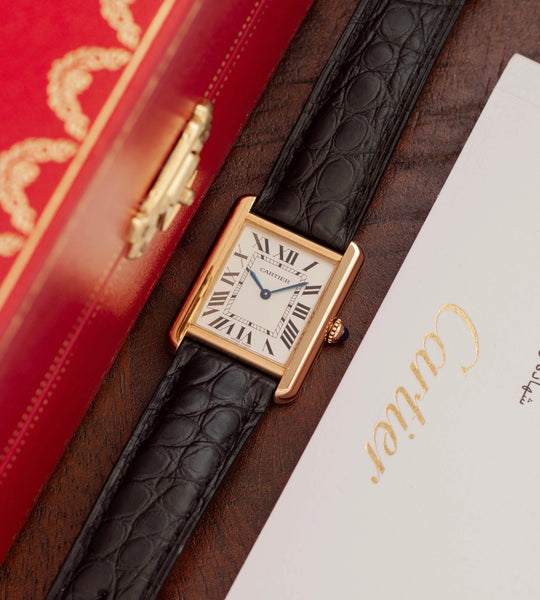 Cartier Tank Solo 'Small' 2743 + Box & Papers (2015)