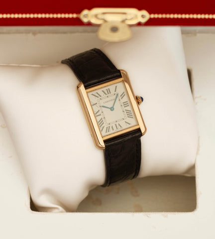 Cartier Tank Solo 'Small' 2743 + Box & Papers (2015)