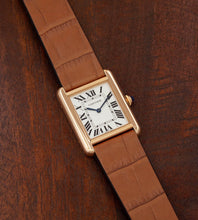 Load image into Gallery viewer, Cartier Tank Solo 'Small' 3168 / W5200002 + Box &amp; Papers (2014)
