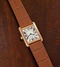 Load image into Gallery viewer, Cartier Tank Solo 'Small' 3168 / W5200002 + Box &amp; Papers (2014)
