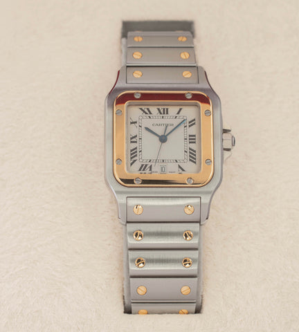 Cartier Santos Galbée 1566 / Full-Set / 1998
