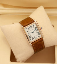 Load image into Gallery viewer, Cartier Tank Solo Large - Rose Gold - 3167 / W5200025 - Box + Cartier Service
