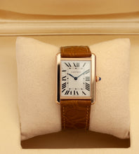 Load image into Gallery viewer, Cartier Tank Solo Large - Rose Gold - 3167 / W5200025 - Box + Cartier Service
