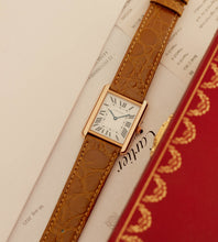 Load image into Gallery viewer, Cartier Tank Solo Large - Rose Gold - 3167 / W5200025 - Box + Cartier Service
