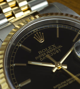 Rolex Datejust 16233 'Black' 2000