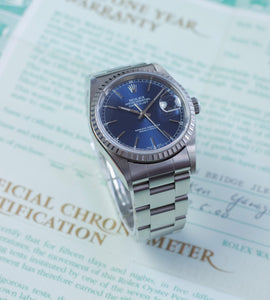 Rolex Datejust 16220 'Blue' 1999
