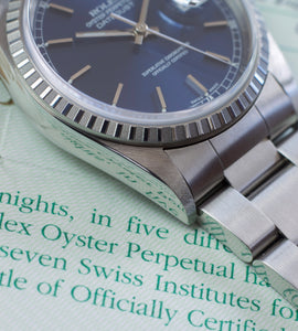 Rolex Datejust 16220 'Blue' 1999