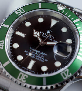 Rolex Submariner 16610LV Kermit