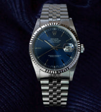 Afbeelding in Gallery-weergave laden, Rolex Datejust 16234 Blue dial 
