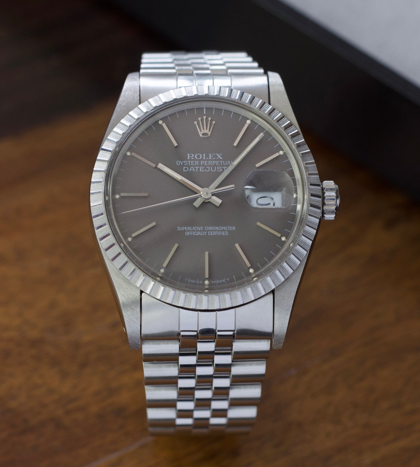 Rolex Datejust 16030 grey ghost dial