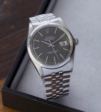 Load image into Gallery viewer, Rolex Datejust 1600 grey anthracite 
