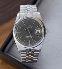 Load image into Gallery viewer, Rolex Datejust 1600 grey anthracite 
