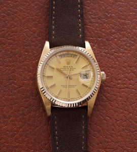 Rolex Day-Date 18038 'Champagne Dial' (1979)