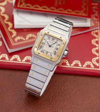 Afbeelding in Gallery-weergave laden, Cartier Santos Galbée 187901 (Full-Set / NL delivered) 1993
