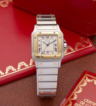 Afbeelding in Gallery-weergave laden, Cartier Santos Galbée 187901 (Full-Set / NL delivered) 1993
