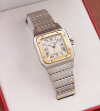Afbeelding in Gallery-weergave laden, Cartier Santos Galbée 187901 (Full-Set / NL delivered) 1993

