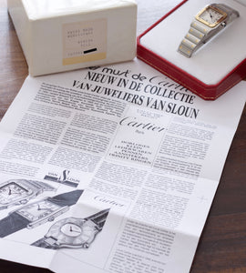 Cartier Santos Galbée 187901 (Full-Set / NL delivered) 1993