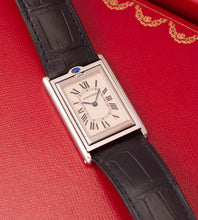Load image into Gallery viewer, Cartier Tank Basculante &#39;Mécanique&#39; 2390 + Box
