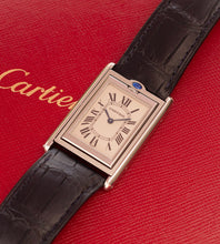 Load image into Gallery viewer, Cartier Tank Basculante &#39;Mécanique&#39; 2390 + Box
