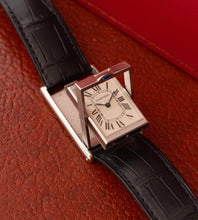 Load image into Gallery viewer, Cartier Tank Basculante &#39;Mécanique&#39; 2390 + Box

