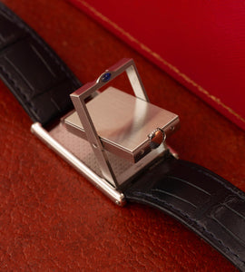 Cartier Tank Basculante 'Mécanique' 2390 + Box