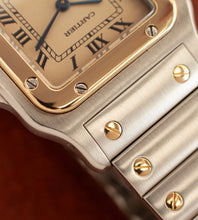 Afbeelding in Gallery-weergave laden, Cartier Santos Galbée 187901 &#39;Caramel Dial&#39;
