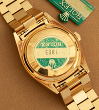 Afbeelding in Gallery-weergave laden, Rolex Day-Date 1803 &#39;Linen dial&#39; (1978)
