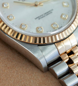 Rolex Datejust 16233 'MOP Dial' + Box & Papers (2001)