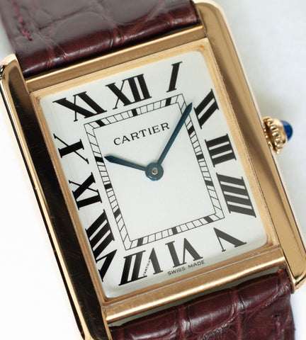 Cartier Tank Solo 'Large' 3167 + Box & Papers (2016)