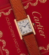 Afbeelding in Gallery-weergave laden, Cartier Tank Louis 78087 'Paris Dial' + Box &amp; Papers (Ca. 1983)

