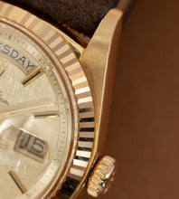 Afbeelding in Gallery-weergave laden, Rolex Day-Date 1803 'Sigma Linen Dial' (1973)

