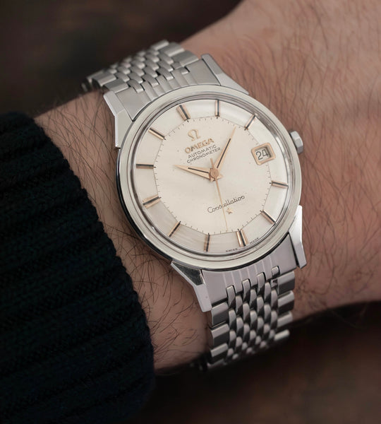 Omega Constellation 14902 'Pie-Pan Dog Leg & BOR Bracelet' (1962)