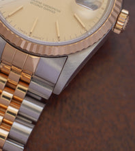 Afbeelding in Gallery-weergave laden, Rolex Datejust 16233 'Champagne Dial' (1988)

