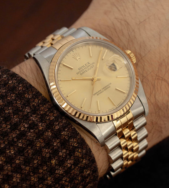 Rolex Datejust 16233 'Champagne Dial' (1988)